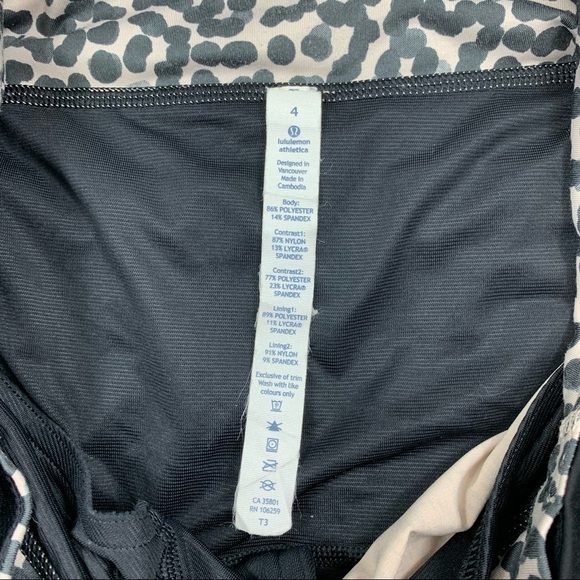 𝅺lululemon Run Speed Short Dottie Dash Grain Black - Picture 6 of 11